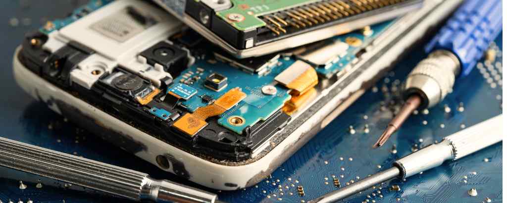 Réparation électronique des machines