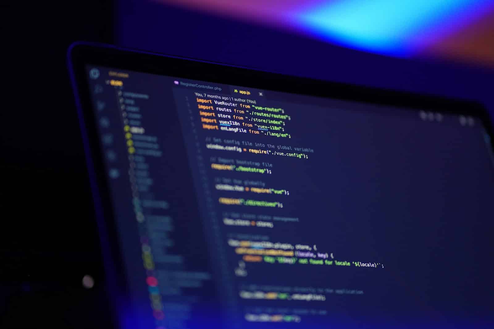 Erreur PHP : code d'un site WordPress affiché sur un ordinateur portable